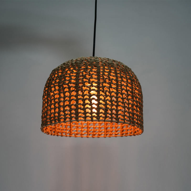 Rattan Retro Hotel i B&B luster (tkanje konopca)